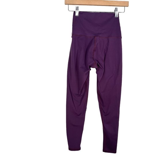 Barre3 Signature workout legging 7/8 purple‎ sz S - Picture 2 of 8